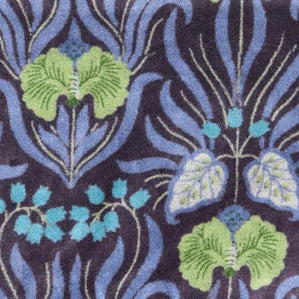 Muguet Blue Velvet Robe