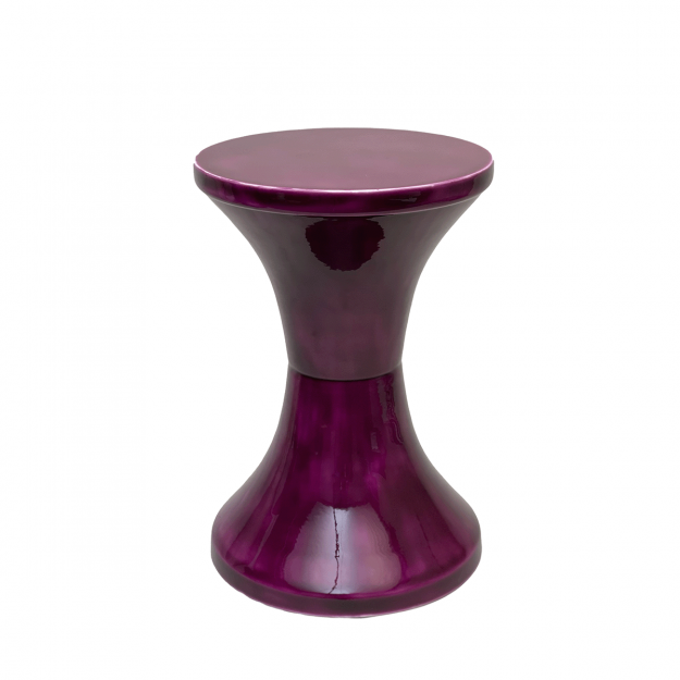Burgundy Tam Tam Stool