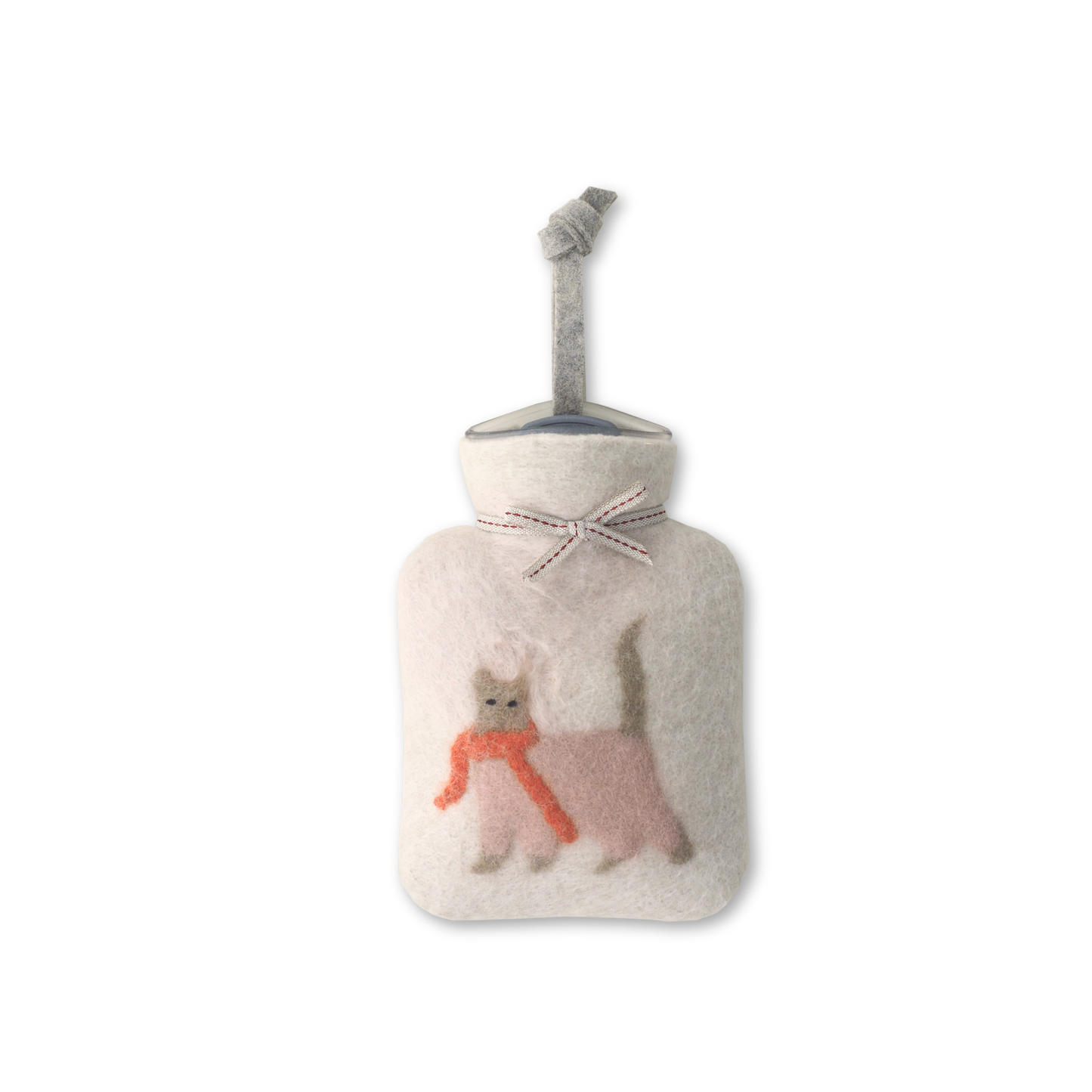 Mini Felted Hot Water Bottle