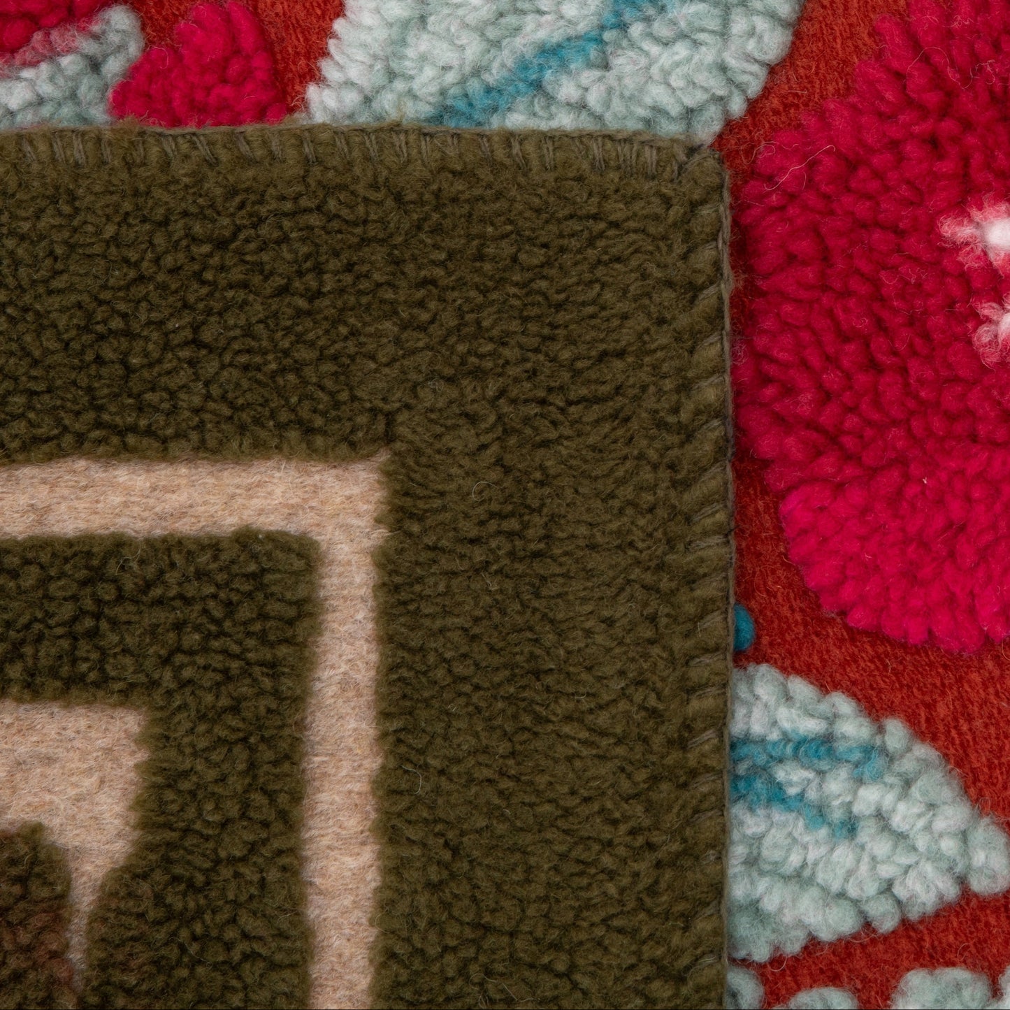 Old Style Wool Floor Rug 150x200cm