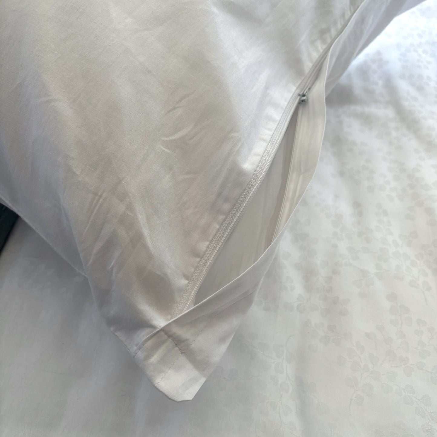 Pair of Cotton Pillow Protectors 50x75cm