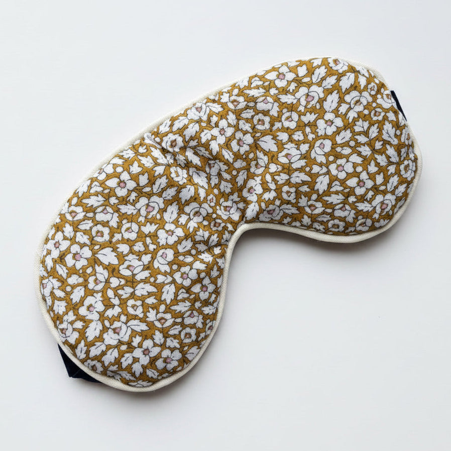 liberty print lavender filled eye mask