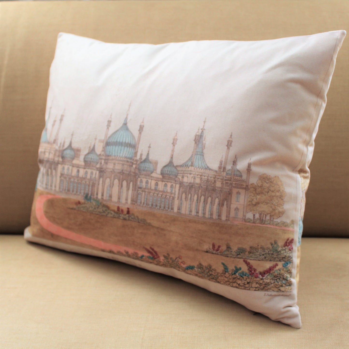 Brighton Pavillion Velvet Lumber Cushion