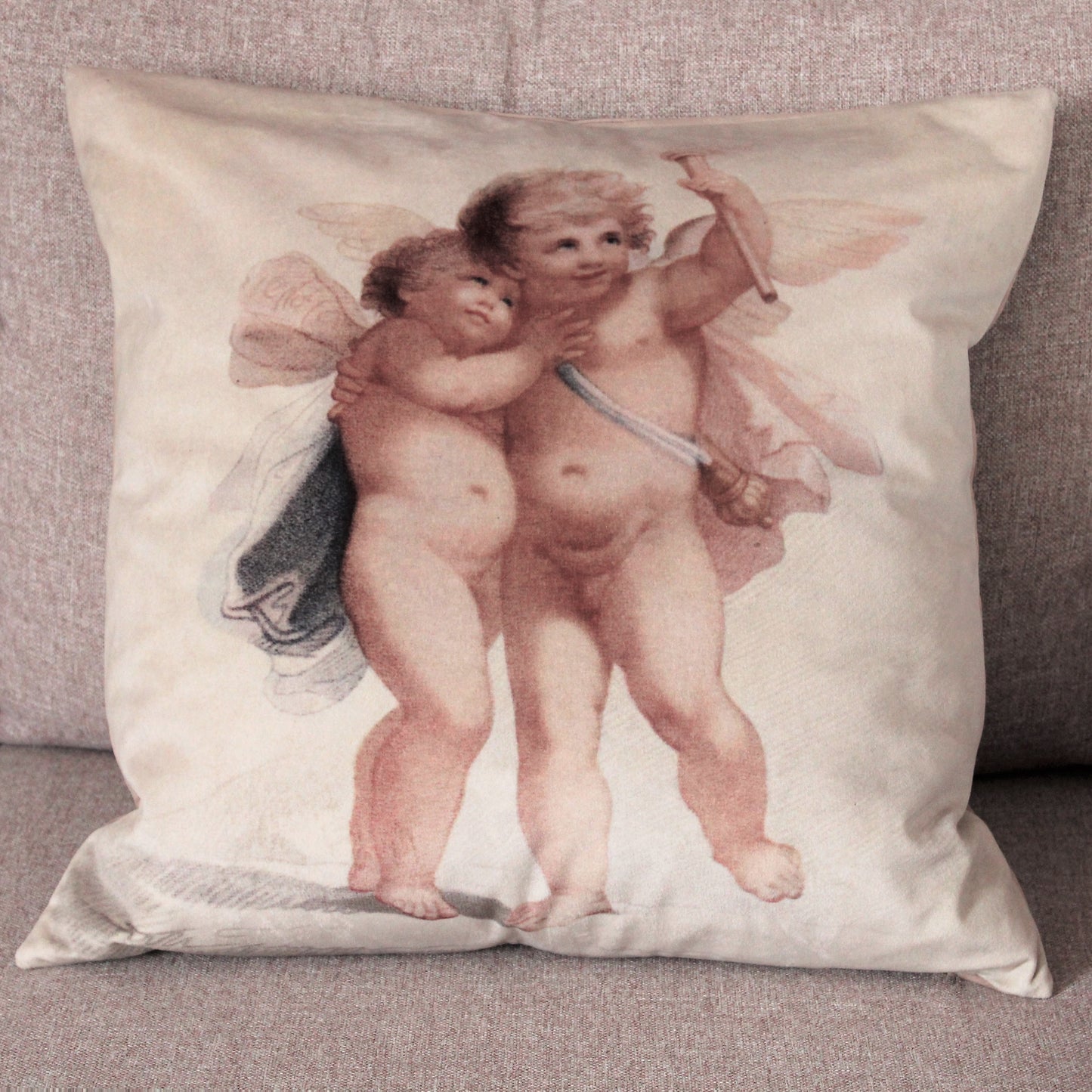 Cupids Revenge Velvet Cushion