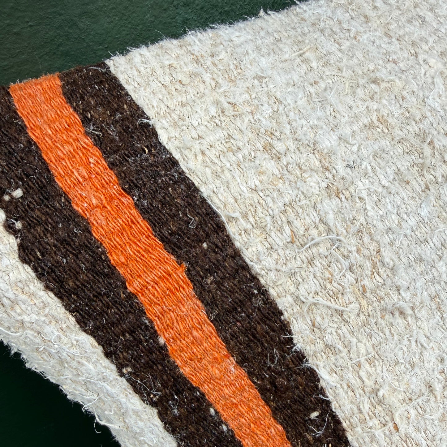 wool kelim cushion
