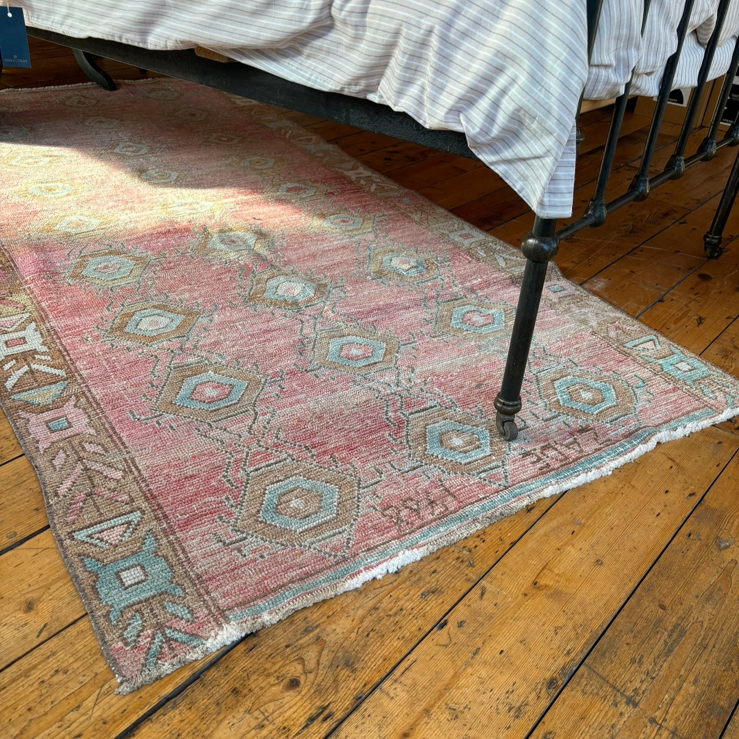 Handmade Vintage Turkish Rug