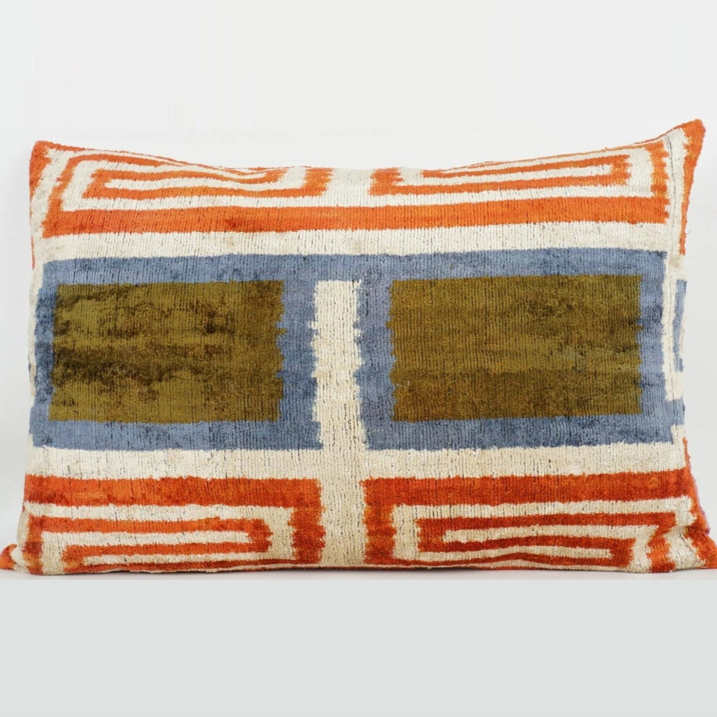 Key Design Silk Velvet Lumber Cushion