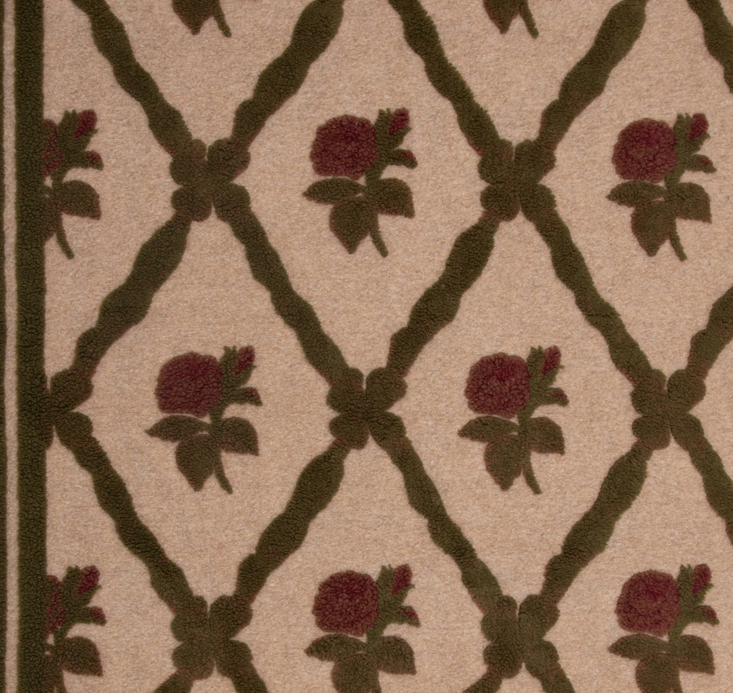 Old Style Wool Floor Rug 150x200cm