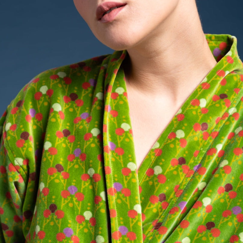 Velvet Robe - Tara Green