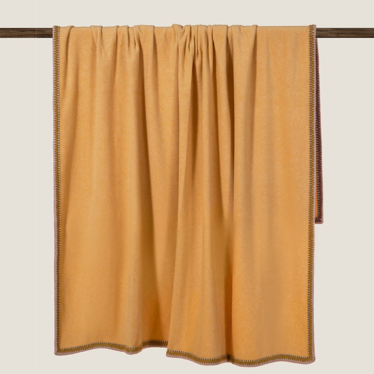 Soft Bamboo Throw Mustard