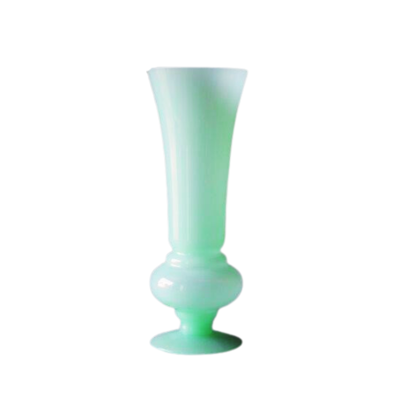 Jadeite Glass Vase