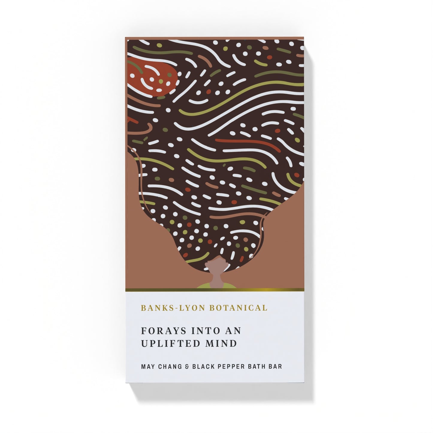 Forays into an Uplifted Mind Bath Oil Bar -May Chang & Black Pepper - Large