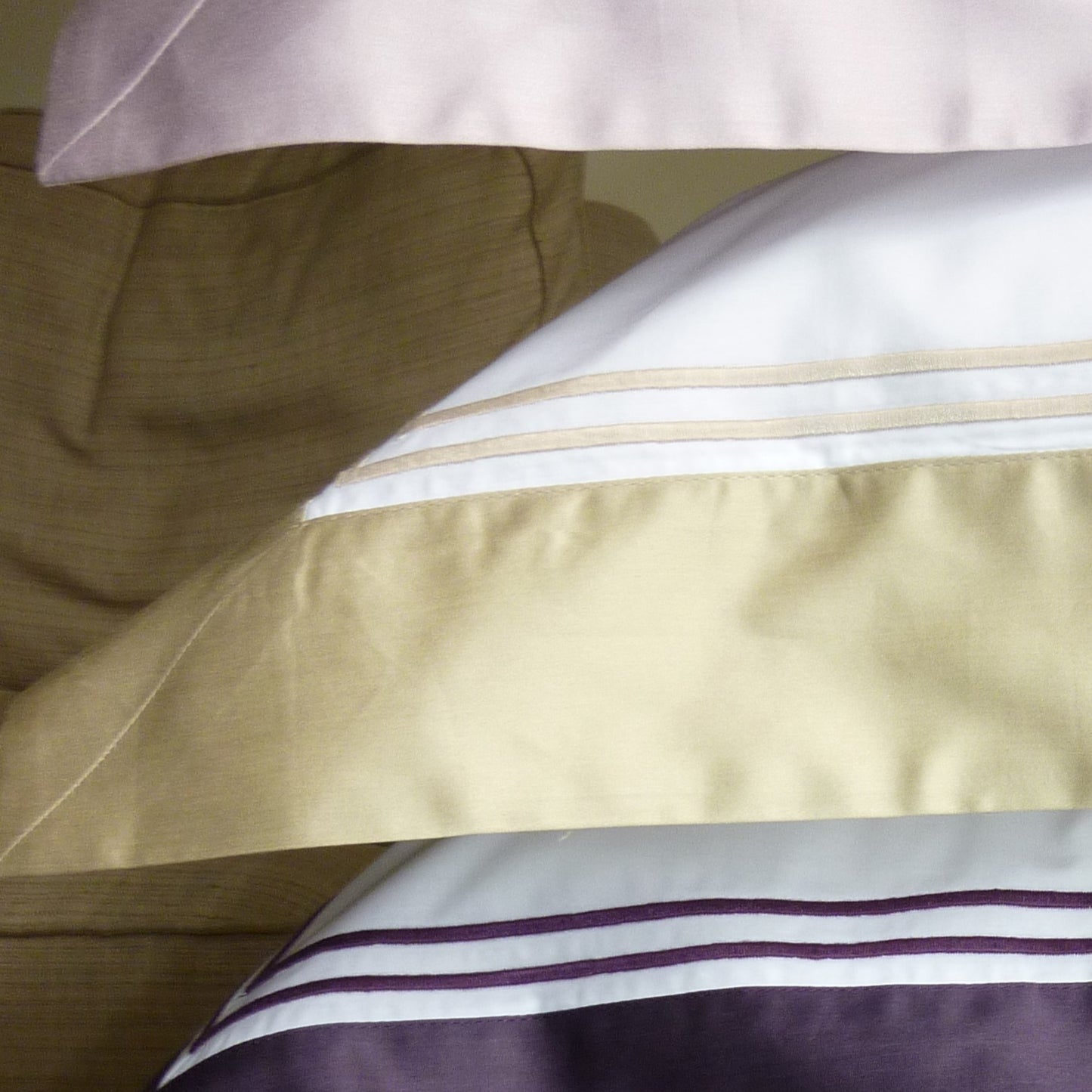 Verona King Pillowcase 50 x 90cm Sable