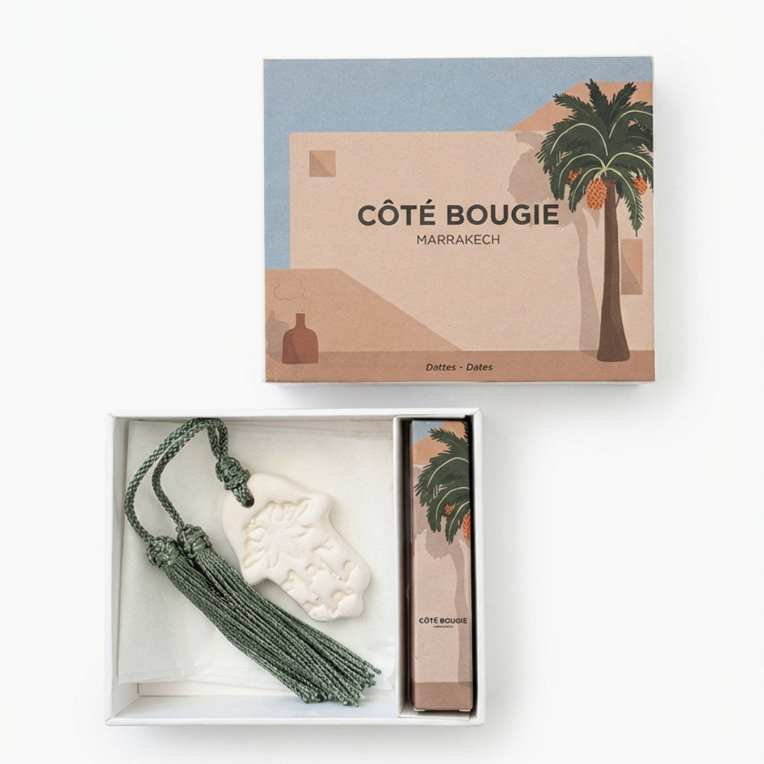 Dates Scented Ceramic Disc Gift set