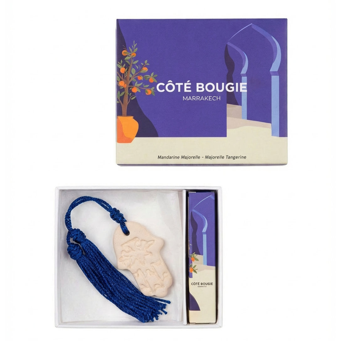 Mandarin Scented Ceramic Disc Gift Set
