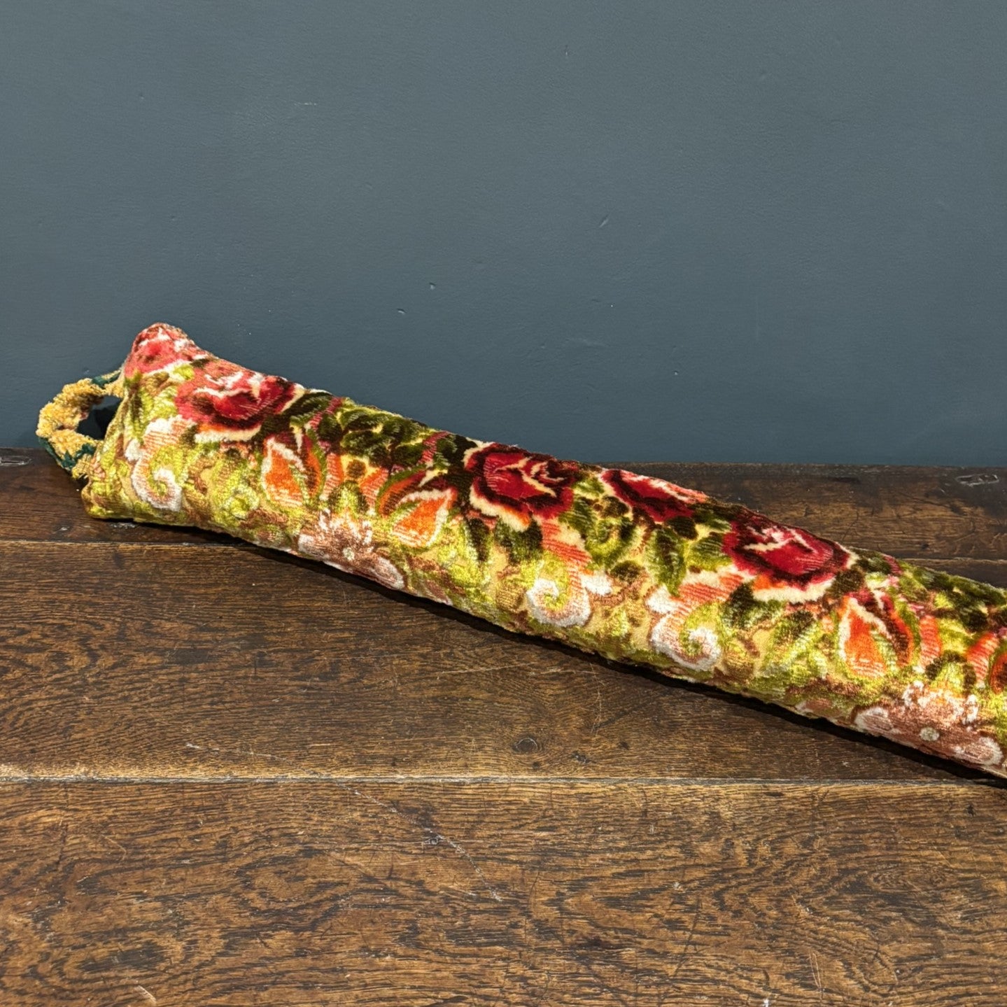 Italian Vintage Velvet Draught Excluder