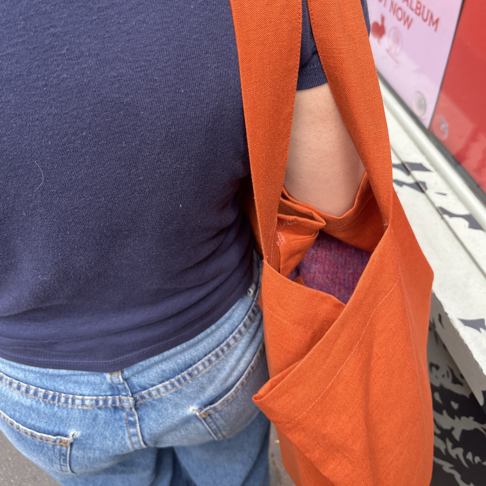 Pells Rust Linen Market Bags
