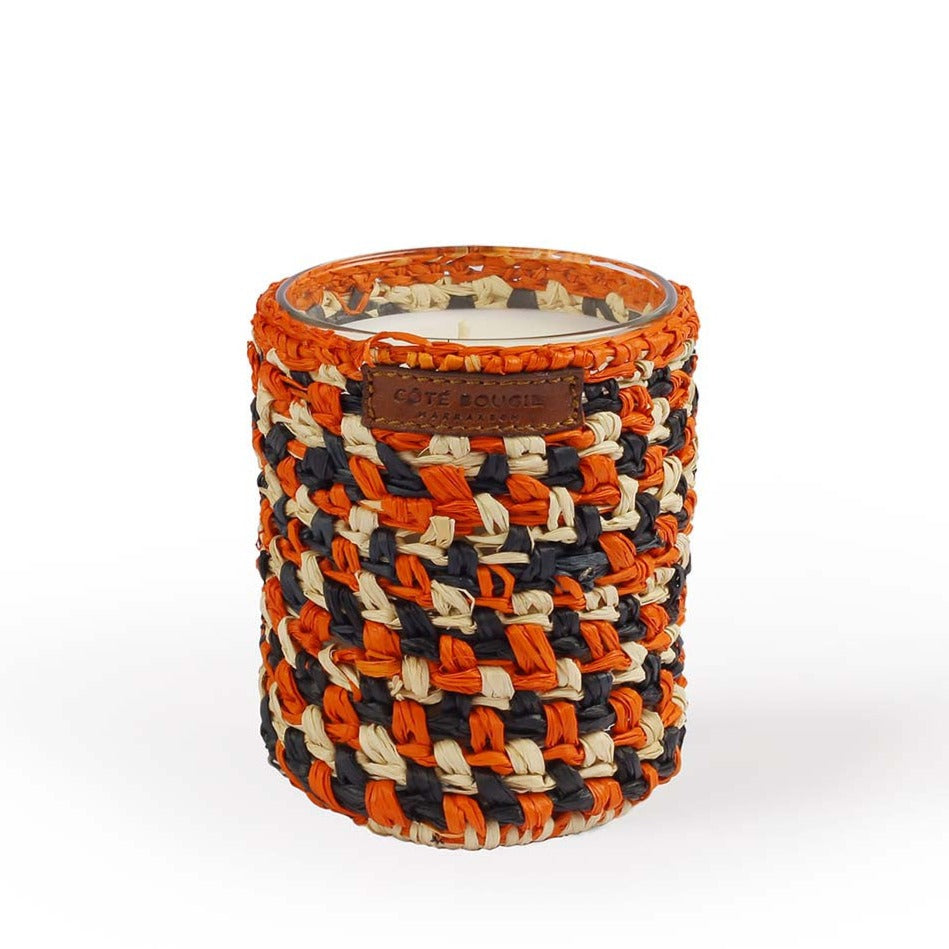 Zora Rafia Candle - Marrakech Spa