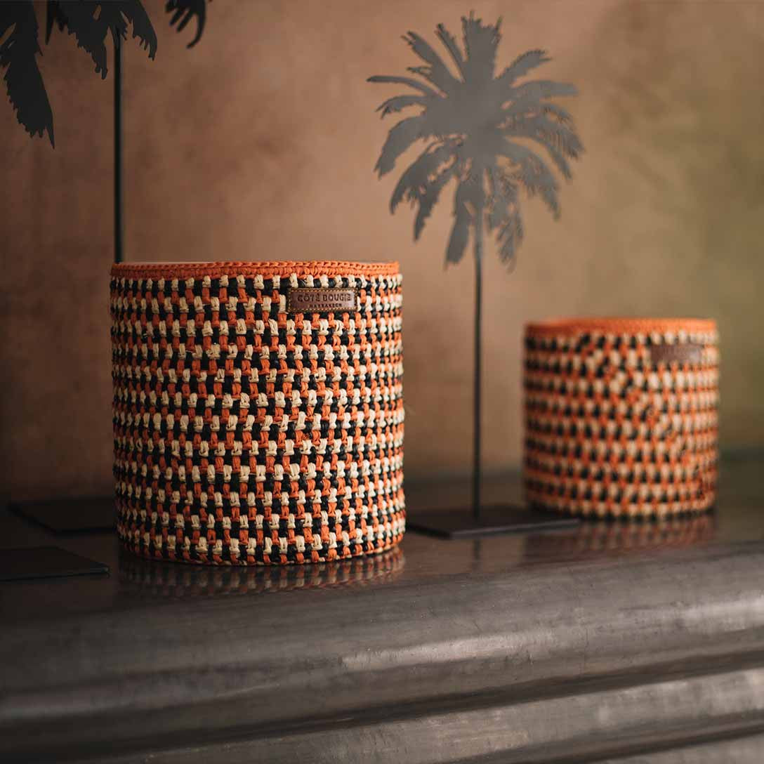Zora Rafia Candle - Marrakech Spa