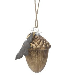 Acorn Hanging Bauble Back