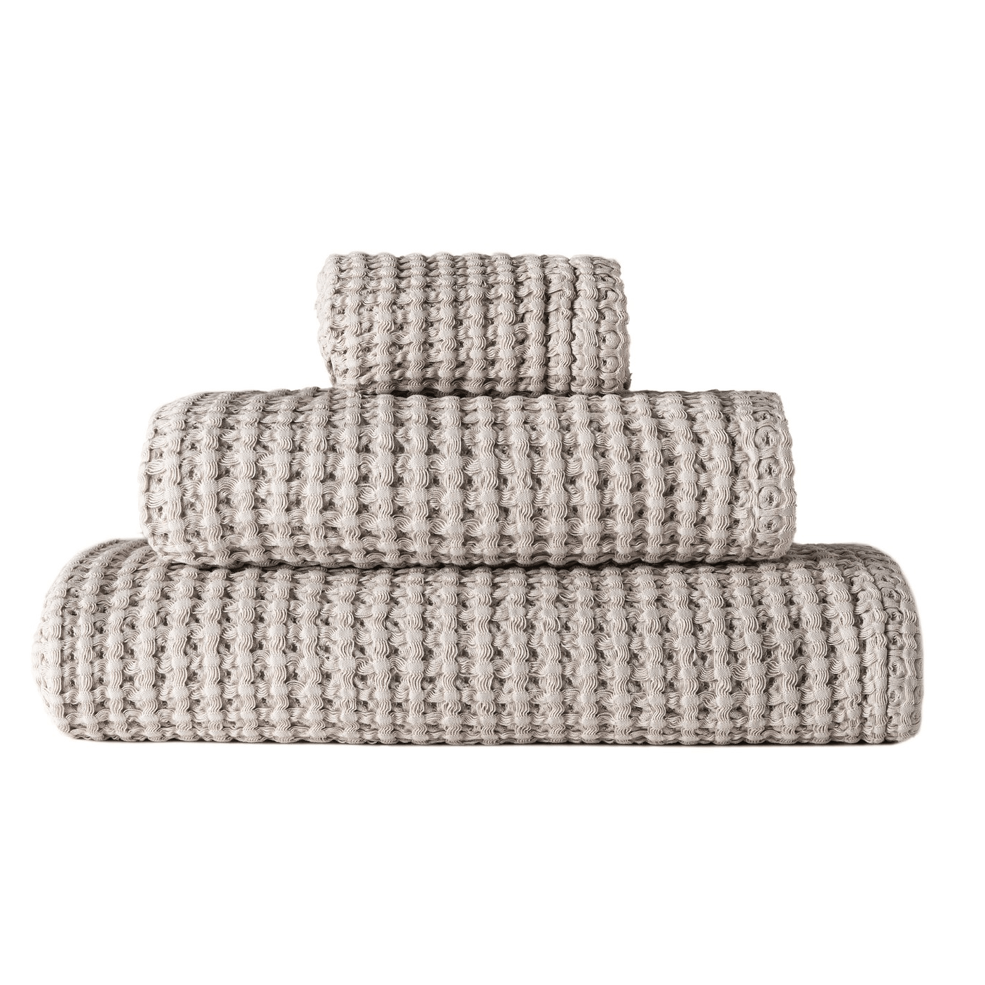 Aura Waffle Towels Fog