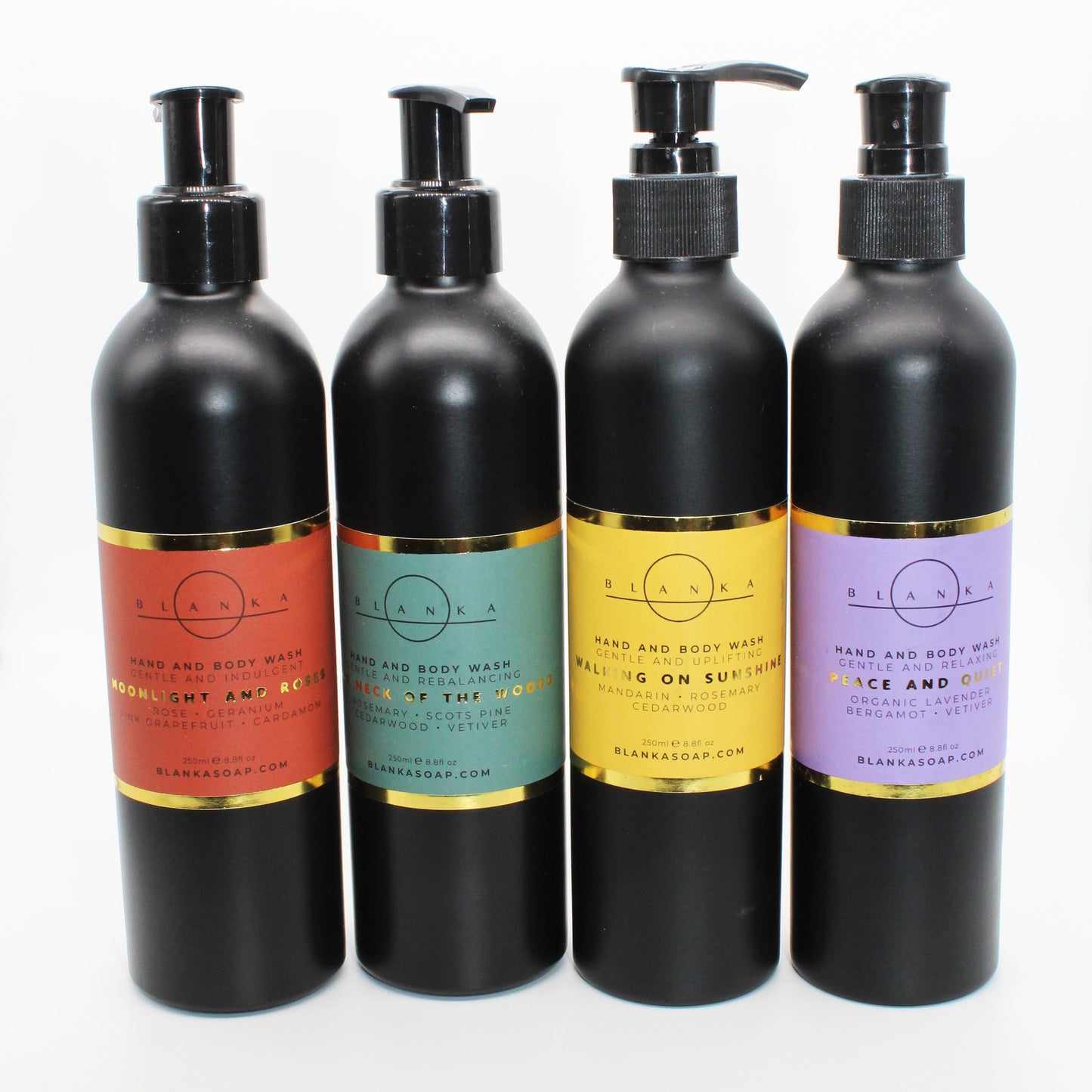 Blanka Hand And Body Wash Range