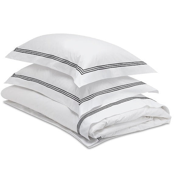 Palazzo Black Duvet Set