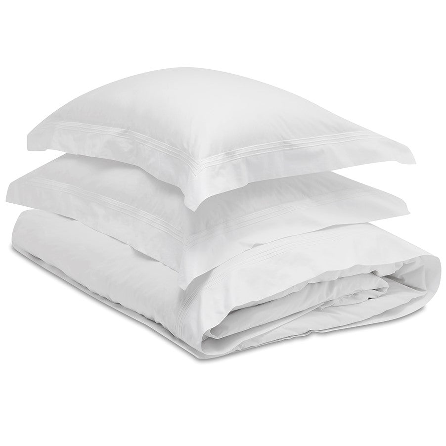 Palazzo White Duvet Set