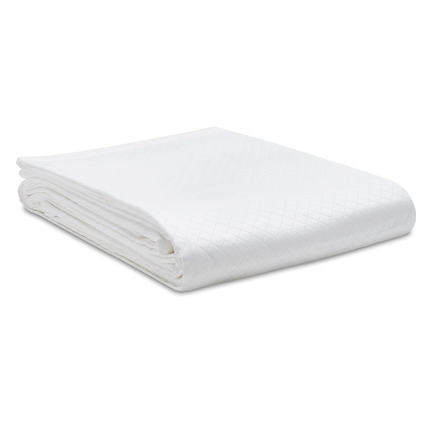 Clifton Matelasse Bedspread White