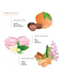 Côté Bougie Candle - Amber Royal Fragrance Notes
