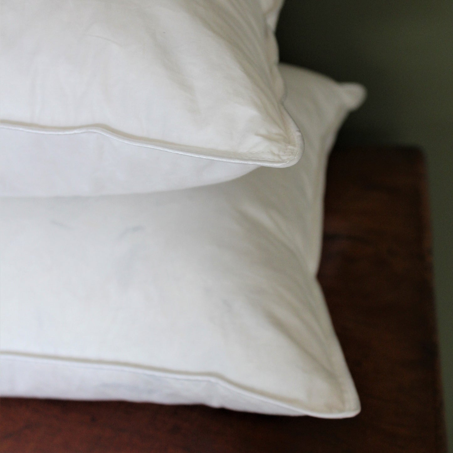 European Goose Down Pillow Pair
