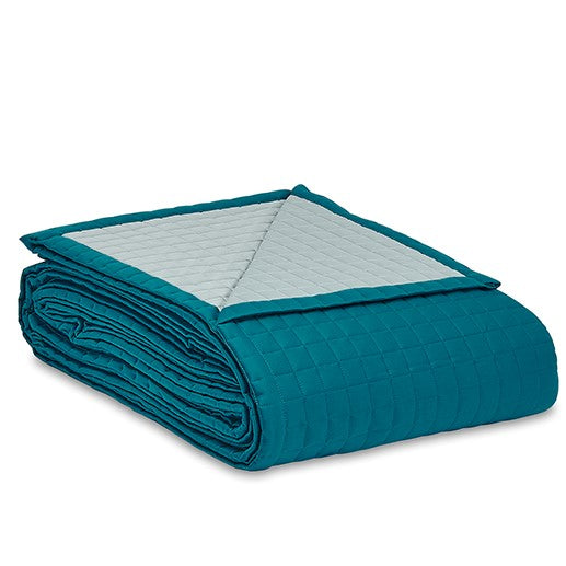 Fleet Reversible Bedspread Jade