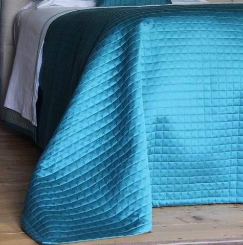Fleet Reversible Bedspread Jade Lifestyle