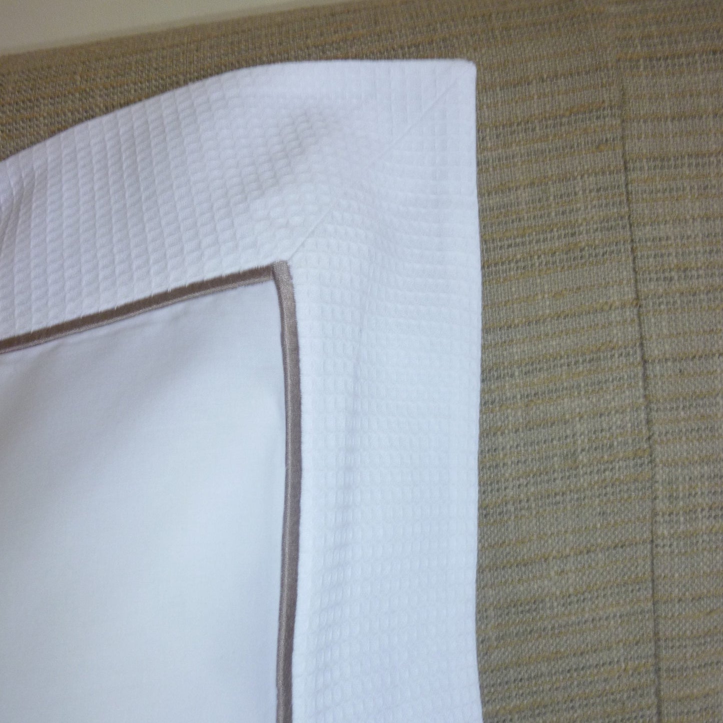 Hoxton Taupe Pillow Close Up