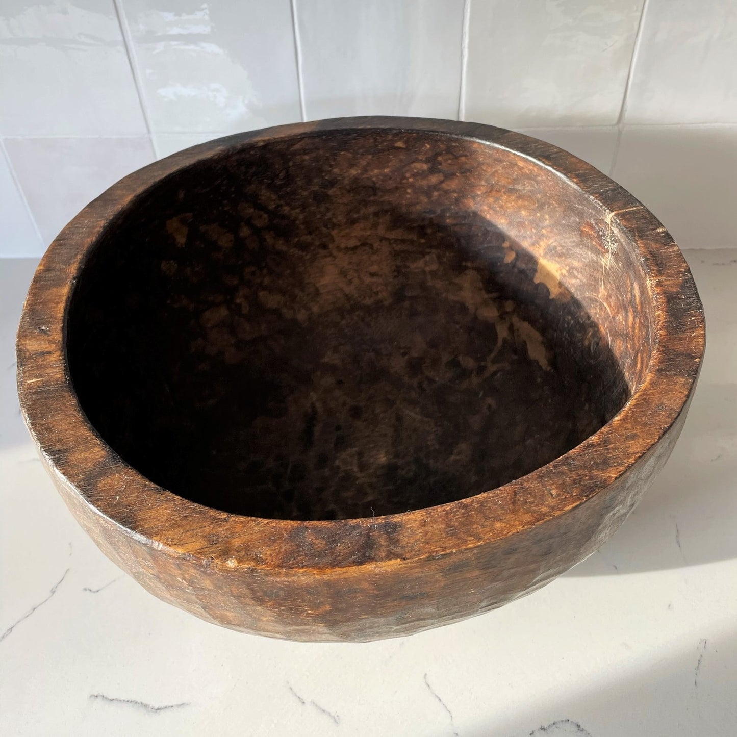 Vintage Wooden Bowl