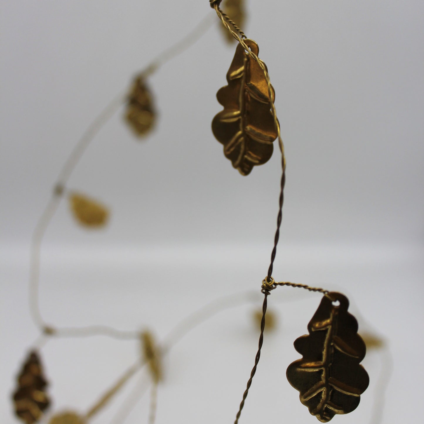 Oak Leaf Brass Garland