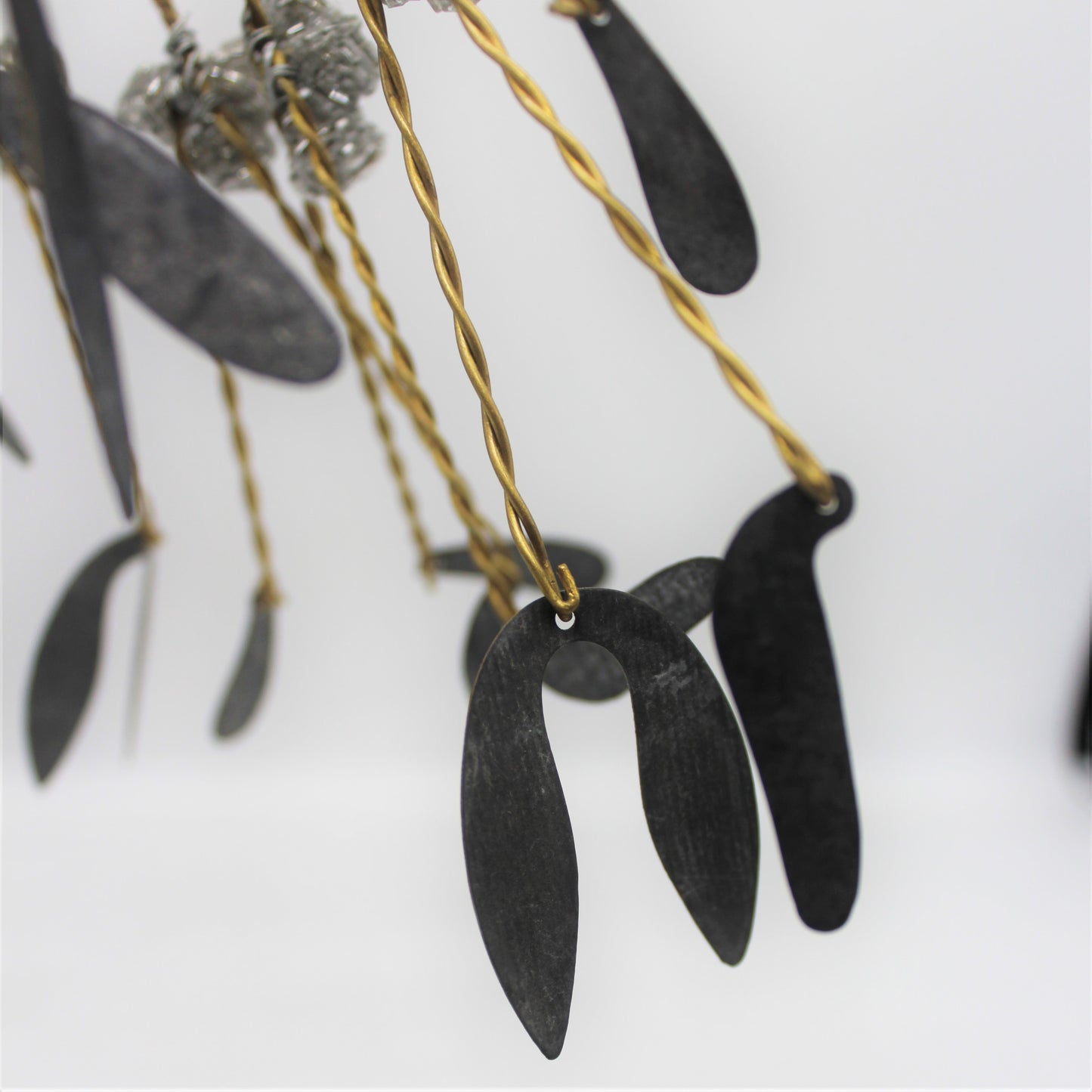 Mistletoe Sprig Decoration Leaf Detail