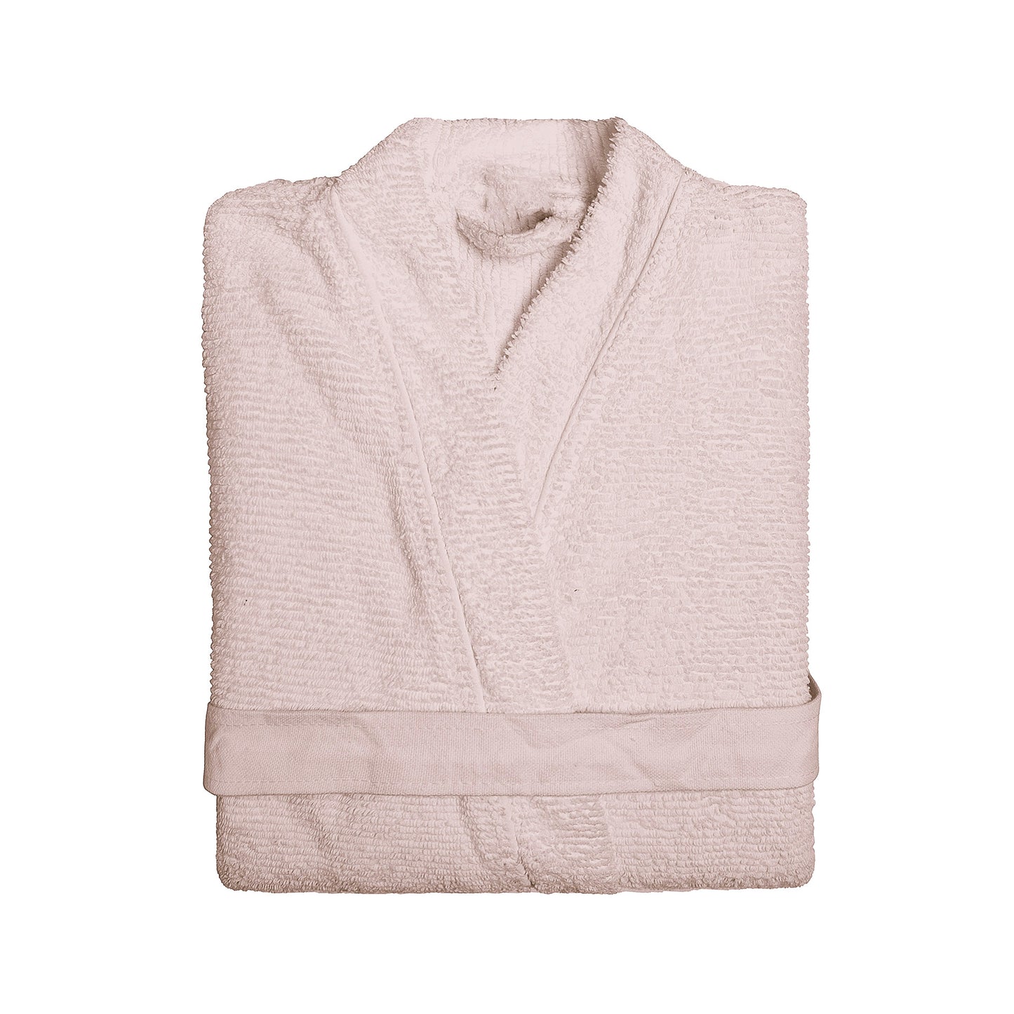 Vintage Ribbon Kimono Robe - Nude