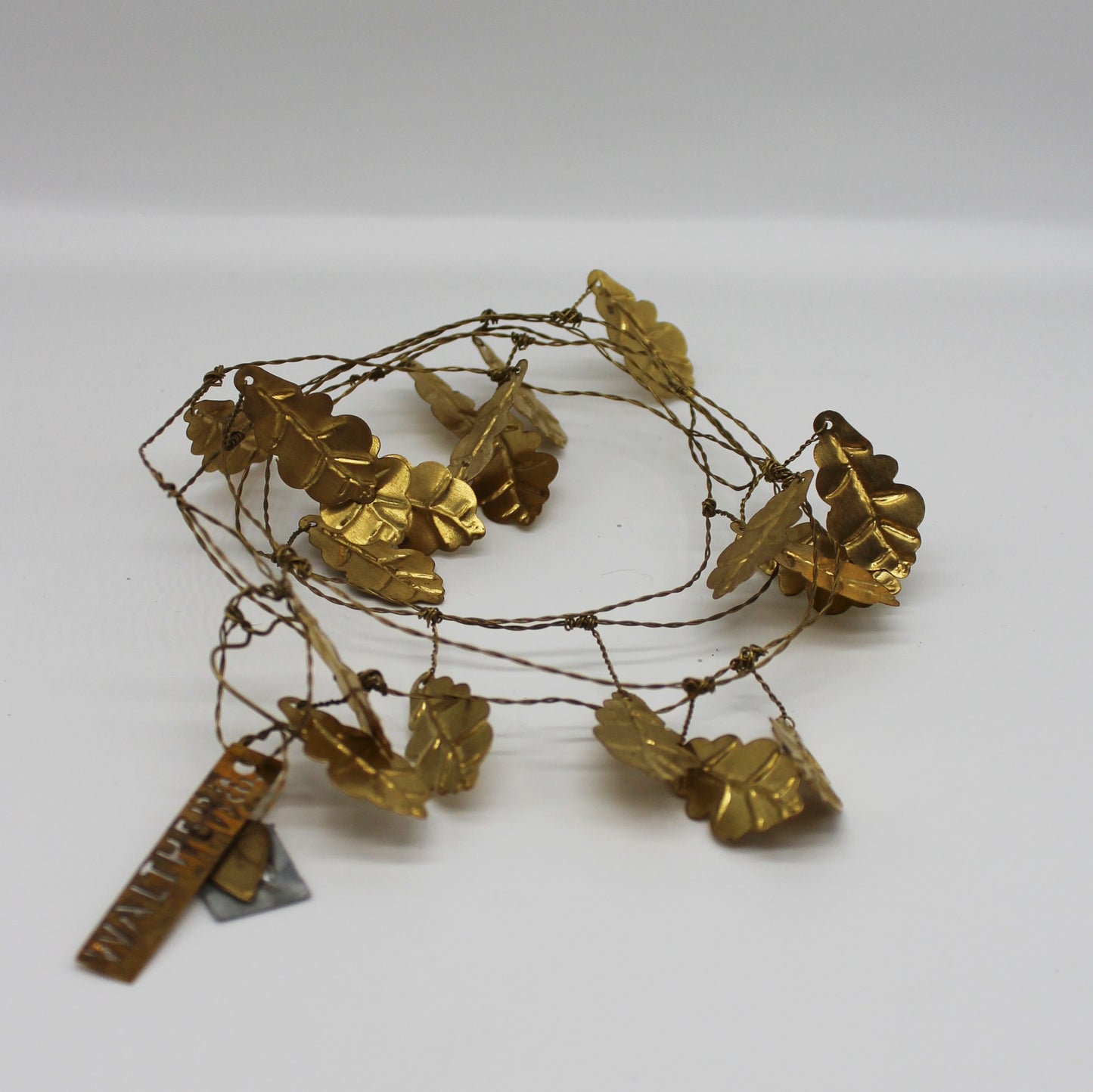 Oak Leaf Brass Garland