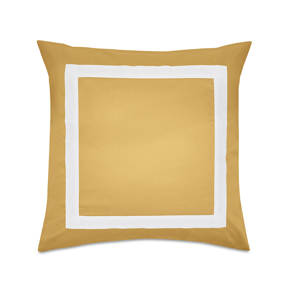 Windsor Square Pillow Sham Tumeric
