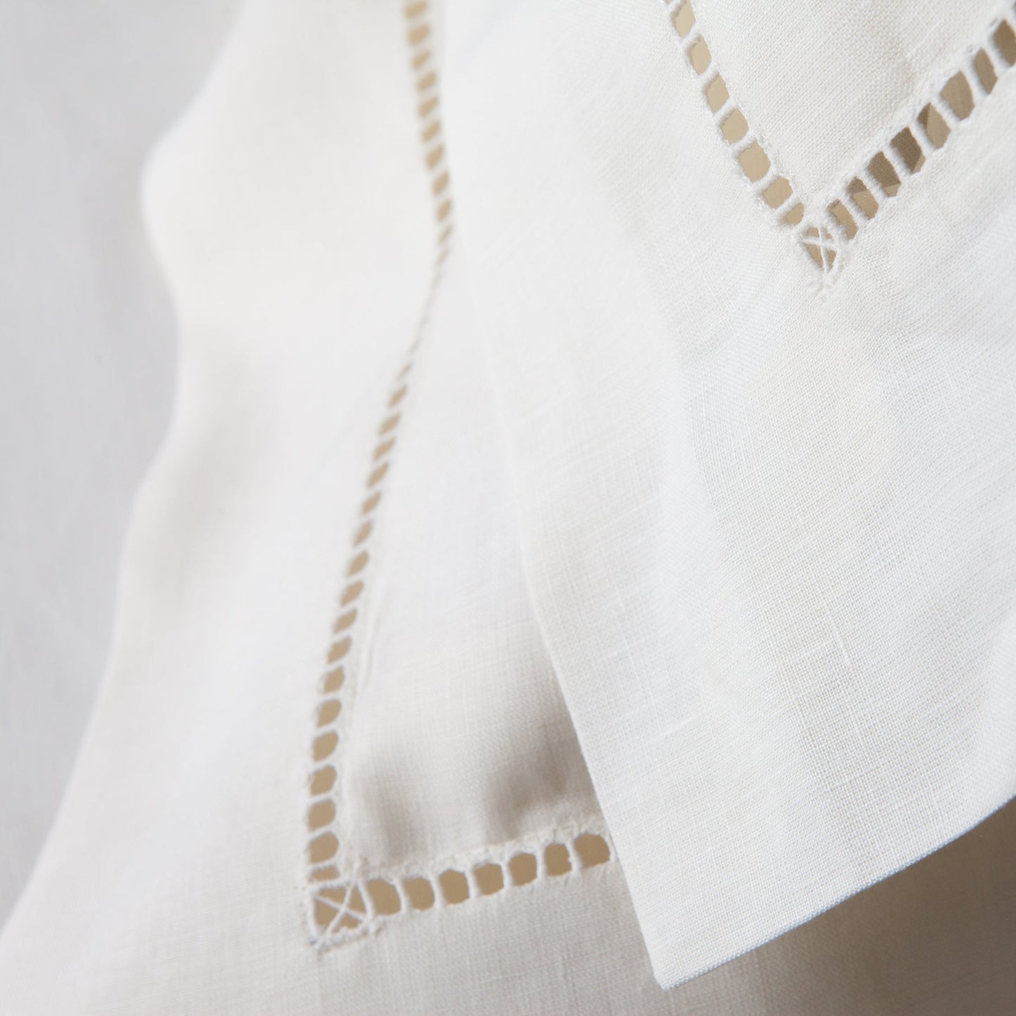 Cavendish Ladder Stitch Pure Linen King Duvet Cover