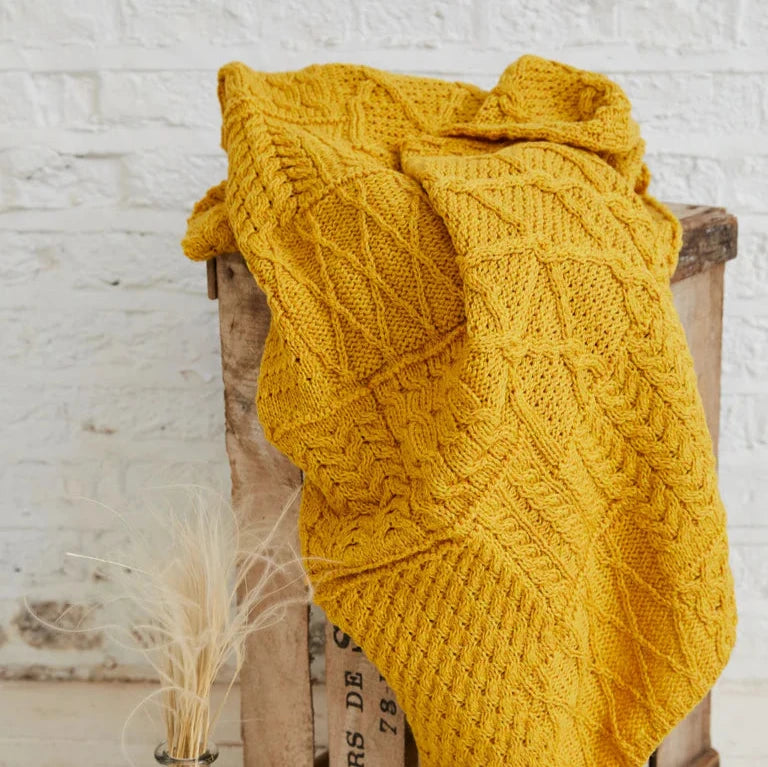Aran Sampler Throw