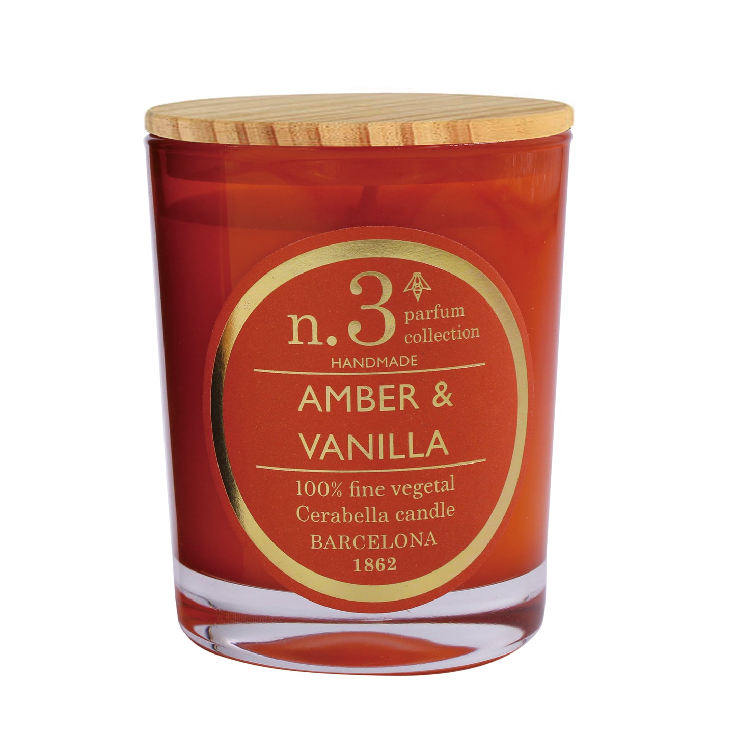 Amber & Vanilla Lg Candle