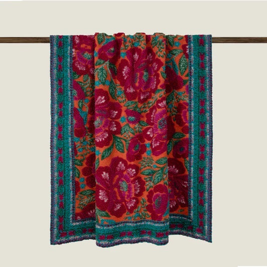 Frati Jaipur boiled wool throw