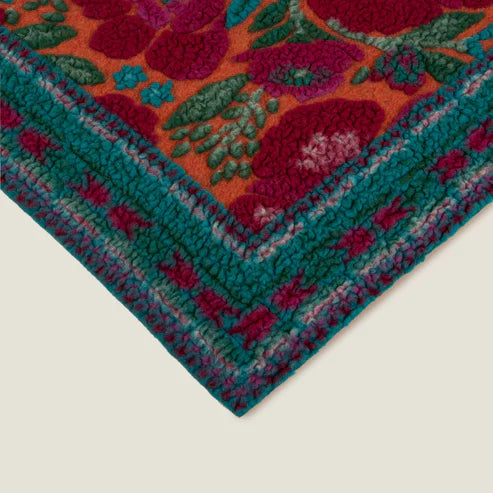 Jaipur boiled wool throw by Frati