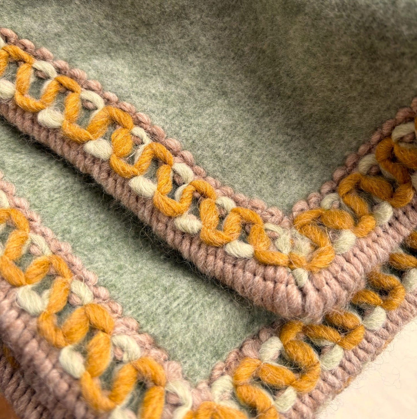 Olive Soft Bamboo Throw