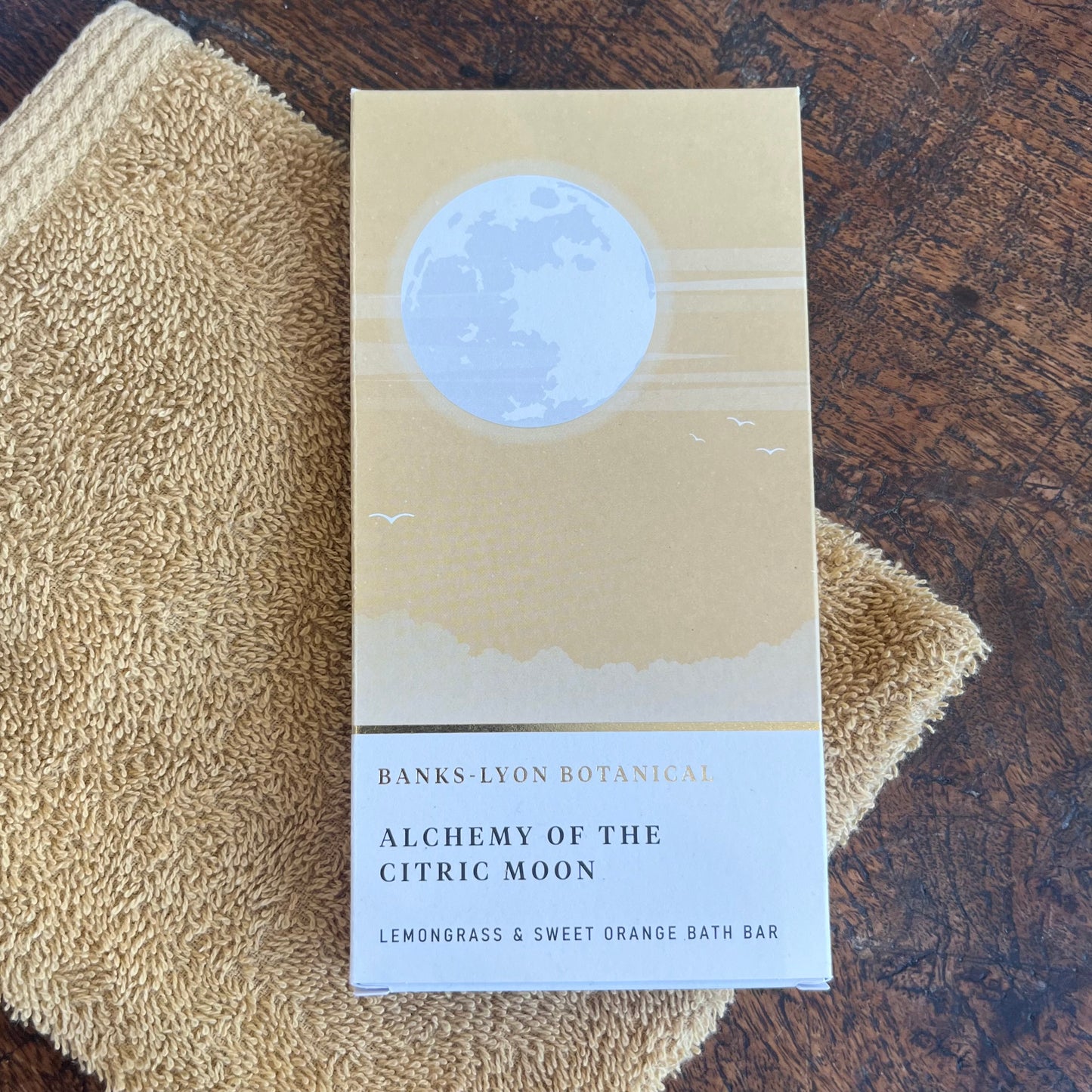 Alchemy of the Citric Moon Bath Oil Bar - Lemongrass and Sweet Orange