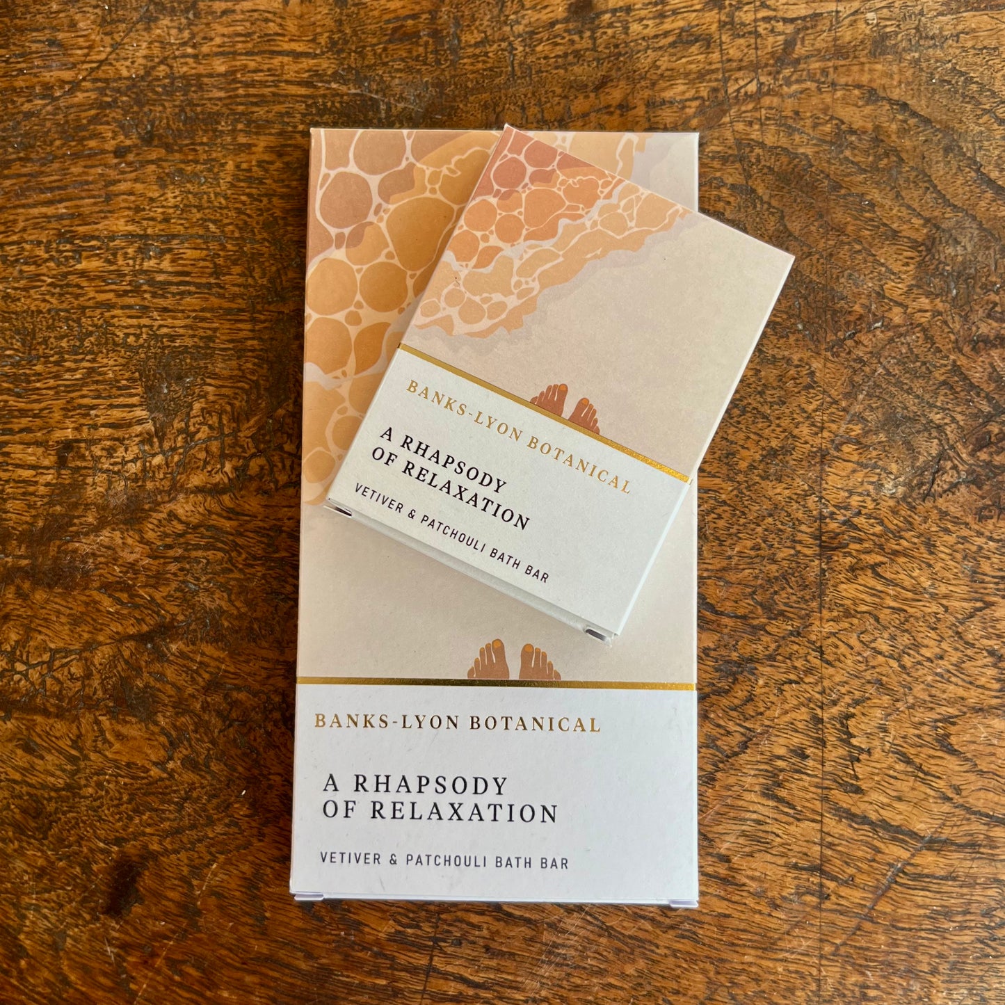 A Rhapsody of Relaxation Bath Oil Bar - Vetiver and Patchouli