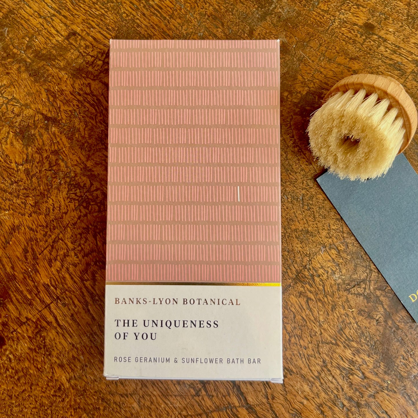 The Uniqueness of You Bath Oil Bar - Rose Geranium and Sunflower