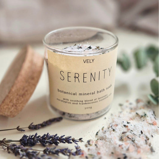Botanical Mineral Bath Salts Serenity